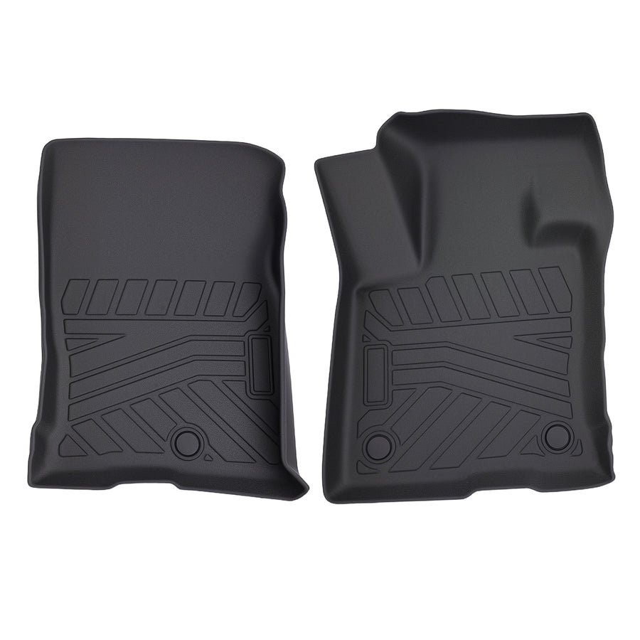 Floor Mats Liner All Weather compatible for Ford Maverick 2022-2025 Black TPE Anti-Slip