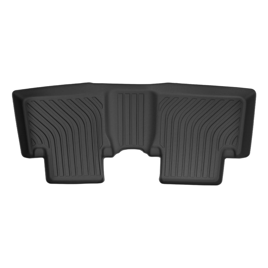 Anti-Slip TPE Carpet Floor Mats compatible for Honda Civic Coupe Sedan 2006-2011 Black