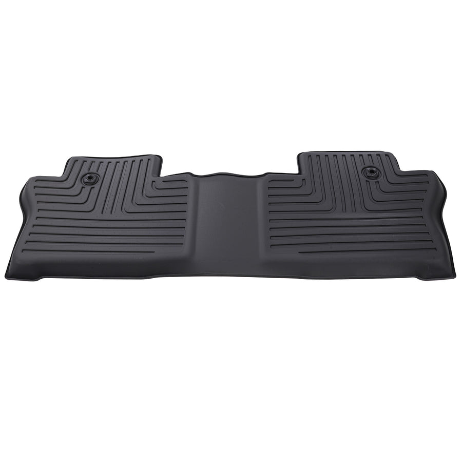 Carpet Floor Mats compatible for Honda Pilot 8 Passenger 2016-2022 TPE All Weather Black
