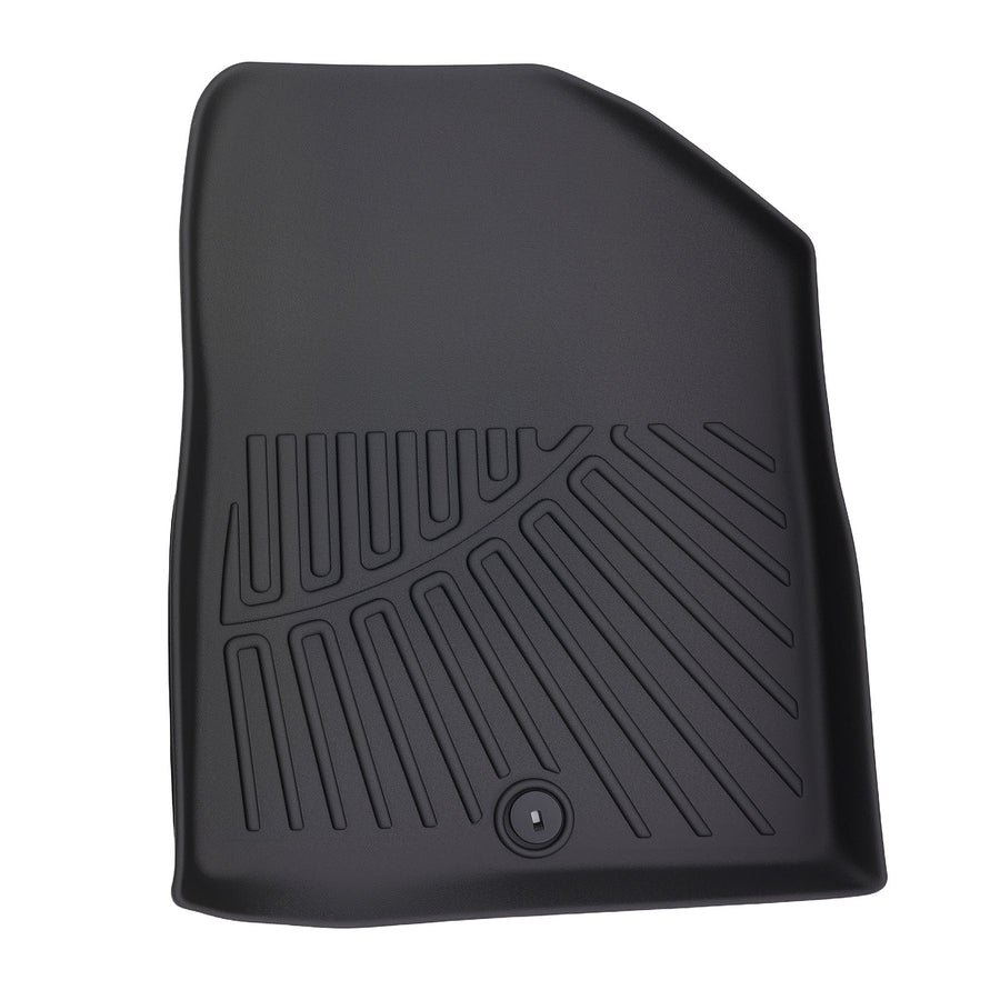 Anti-Slip Floor Mats compatible for Kia Sorento 2016-2020 Black TPE Custom Fit Full Set