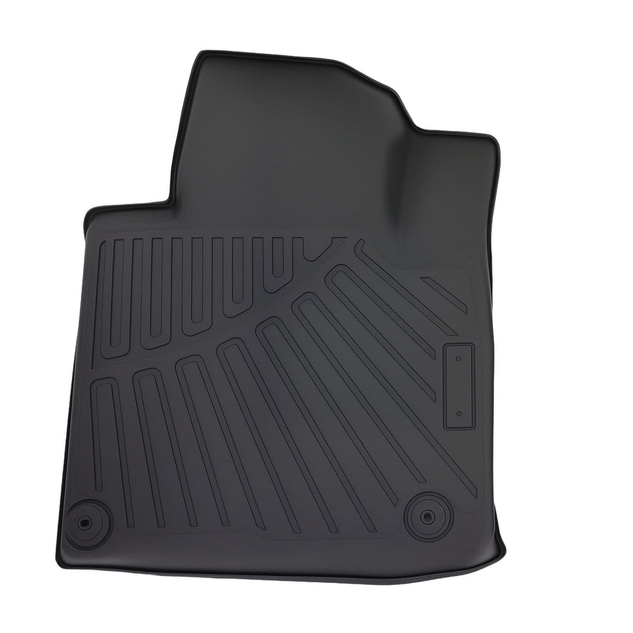 Anti-Slip Floor Mats compatible for Kia Sorento 2016-2020 Black TPE Custom Fit Full Set