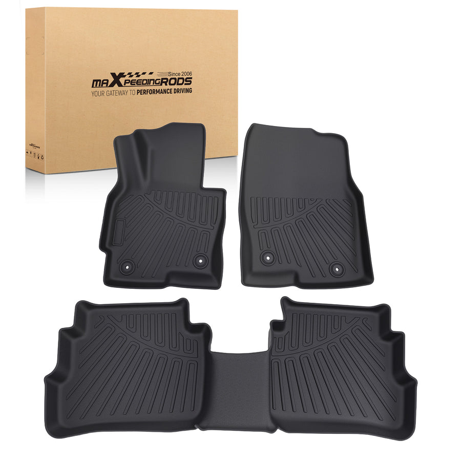 Carpet Floor Mats compatible for Mazda CX-5 2013-2016 Black TPE Floor Liners All-Weather