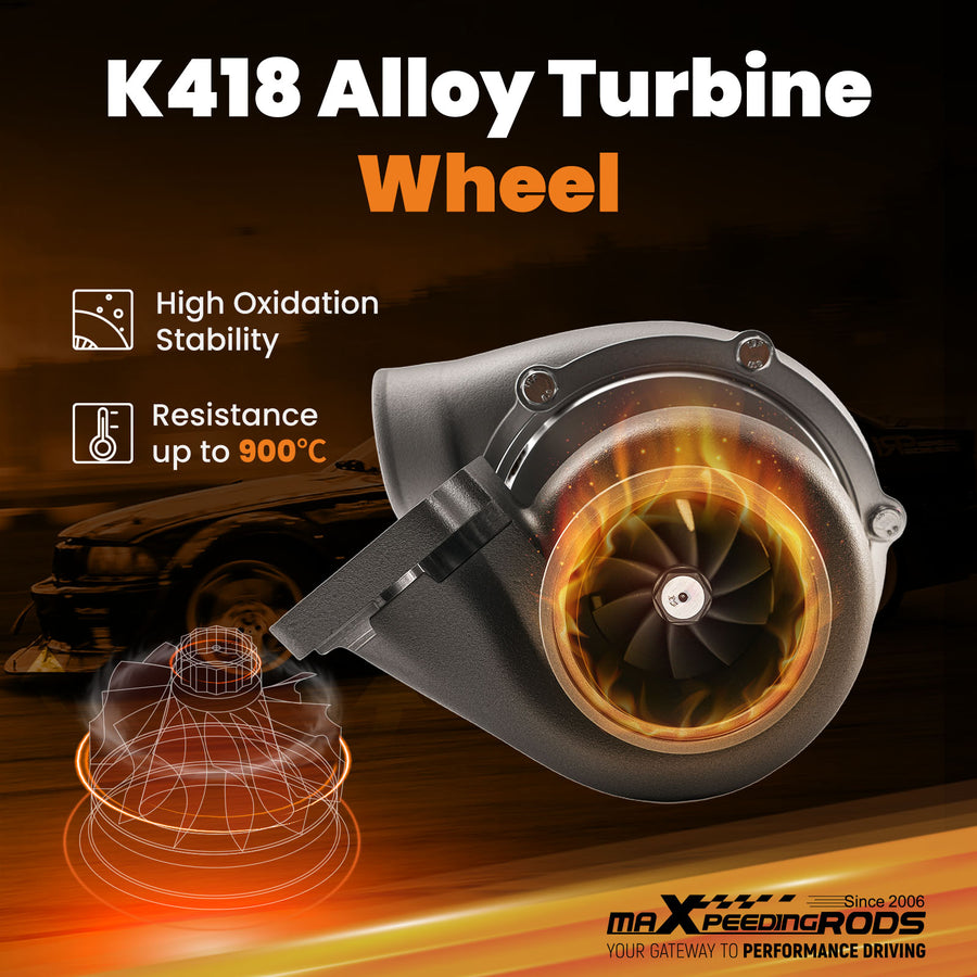 Upgrade Billet T3 V-Band GT3582 GT35 A/R .70A/R .63 Turbo Up to 600BHP