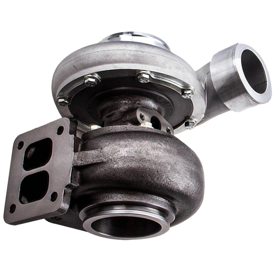 For GT45 T4 V-BAND 1.05 A/R 92MM 600+HPS Boost Turbo compatible for Charger w/ Oil Return Line kits