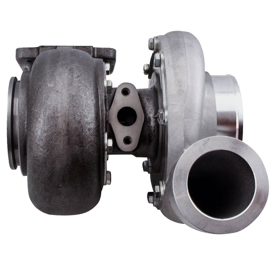 For GT45 T4 V-BAND 1.05 A/R 92MM 600+HPS Boost Turbo compatible for Charger w/ Oil Return Line kits