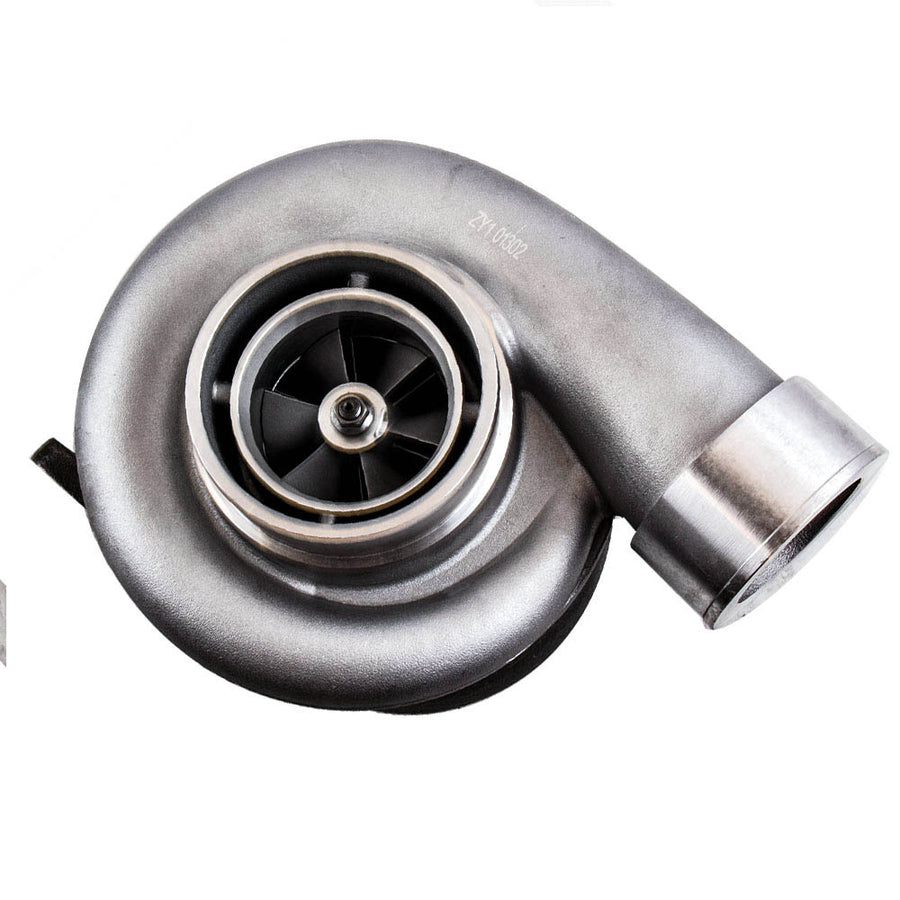 For GT45 T4 V-BAND 1.05 A/R 92MM 600+HPS Boost Turbo compatible for Charger w/ Oil Return Line kits
