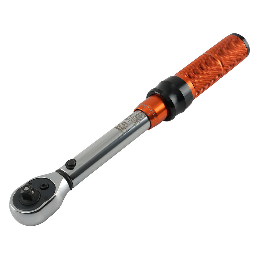 1/4 Drive 2-20Nm Torque Wrench Adjustable Ratchet Tool Aluminium 72 Teeth