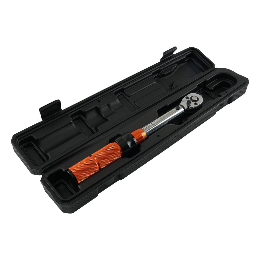 1/4 Drive 2-20Nm Torque Wrench Adjustable Ratchet Tool Aluminium 72 Teeth
