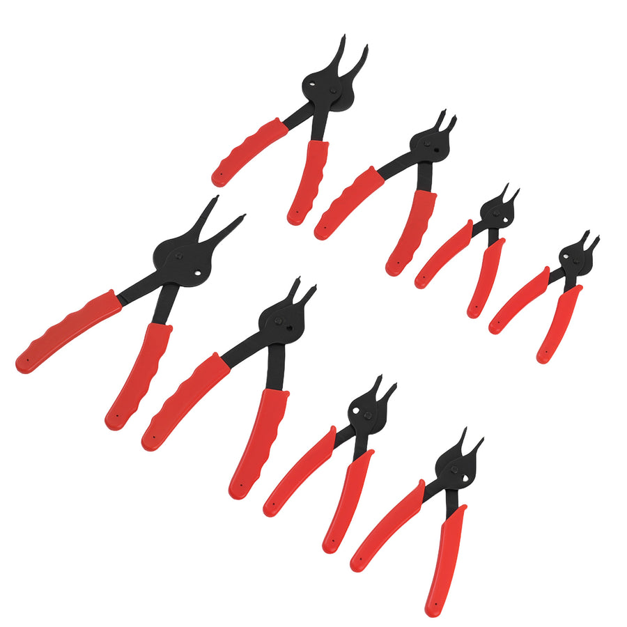 10x Snap Ring Pliers Set For Car Truck SUV Brake Pad Removal Maintenance