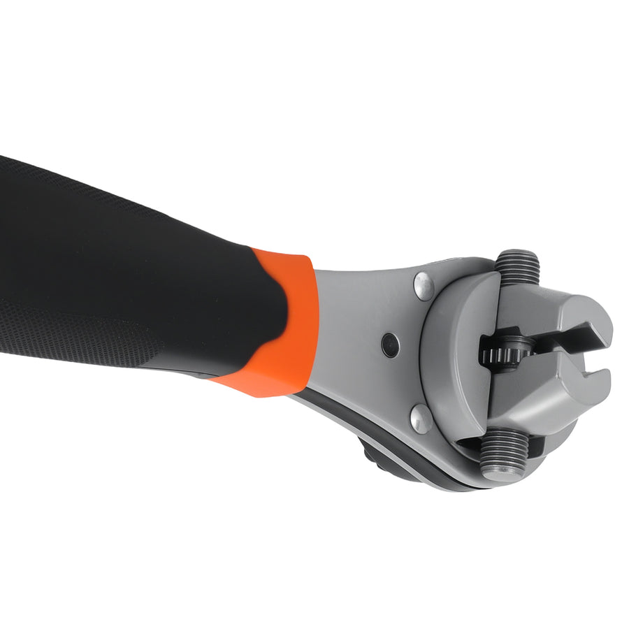 Adjustable Wrench 6-22mm Ratchet Quick Release Heavy Duty Steel Tool