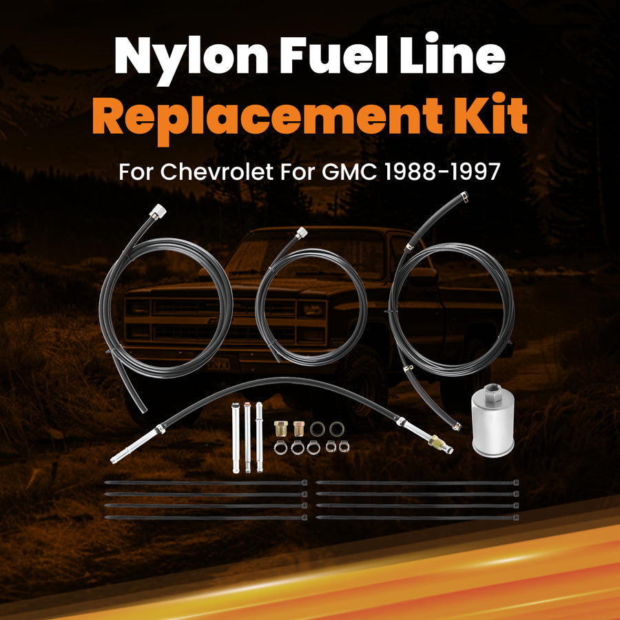 Gas Trucks Complete Nylon Fuel Line Replacement Kit For ChevroletGMC 1988 New