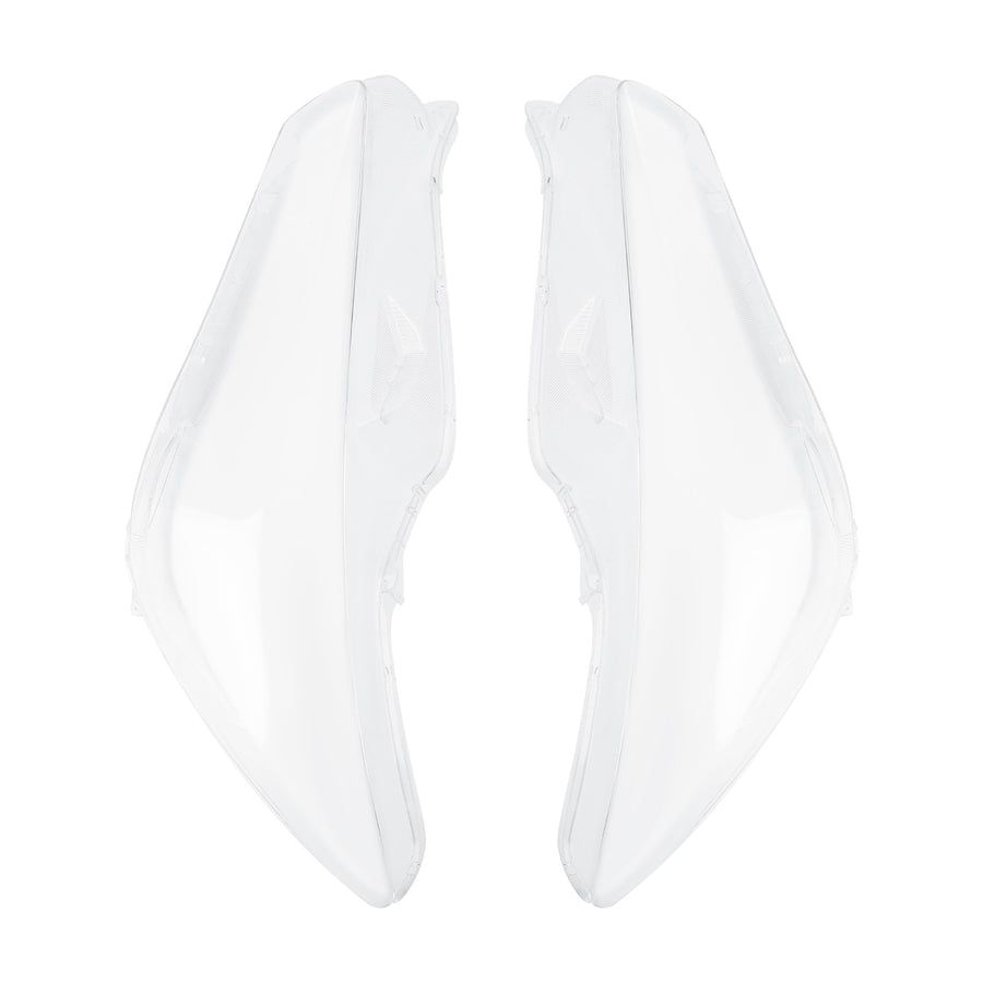 Left+Right Headlight Headlamp Lens Cover compatible for Infiniti Q50 2014-2021 IN2503157