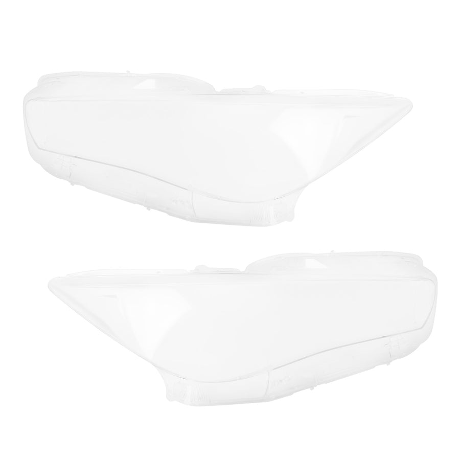 Left+Right Headlight Headlamp Lens Cover compatible for Infiniti Q50 2014-2021 IN2503157