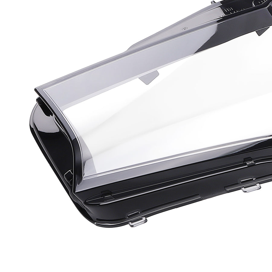 Pair Headlight Lens Cover Clear compatible for BMW 530i 540i xDrive 2020-2023 63118084383