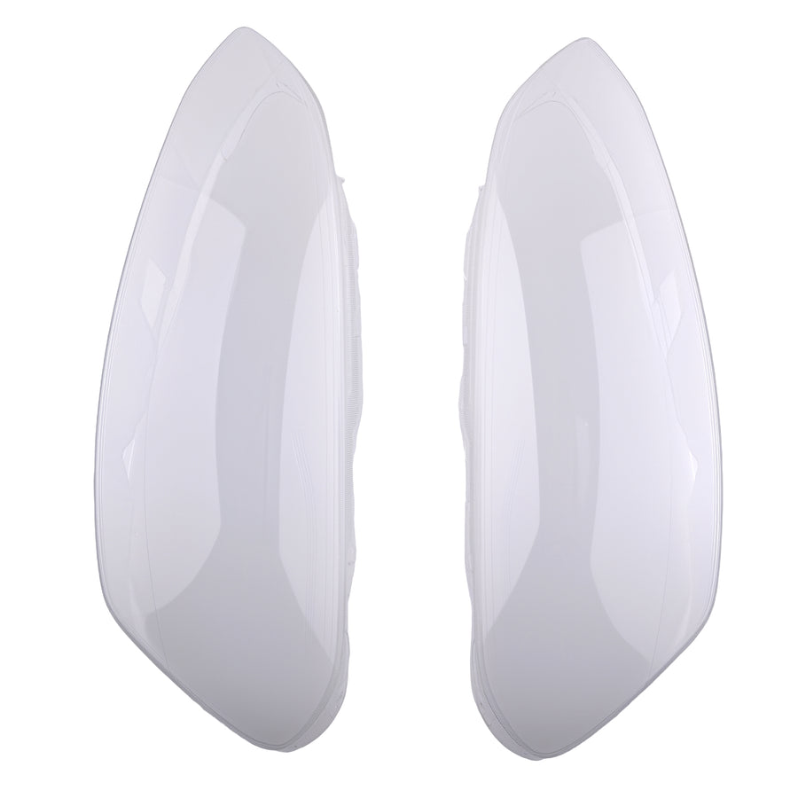 Clear Front Headlight Lens Cover Pair compatible for Volvo XC60 2014-2017 Left + Right