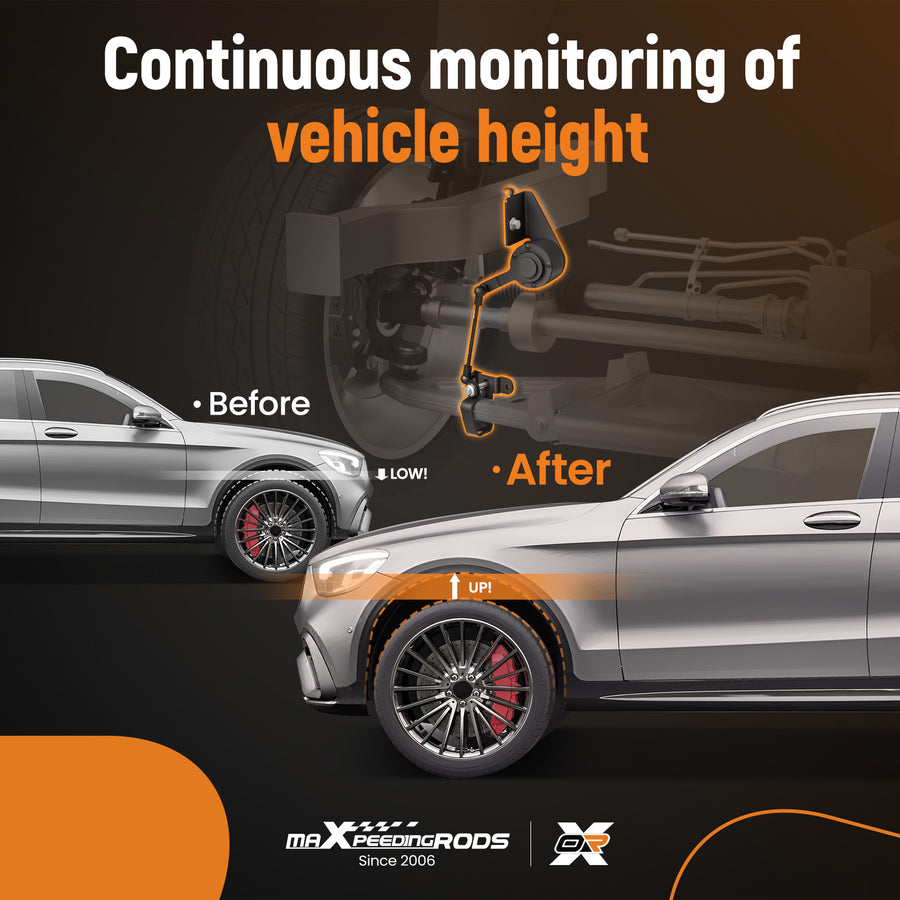 Rear Height Level Sensor compatible for Land Rover L322 Series compatible for Range Rover V8 4.2L/Compatible for V8 4.4L