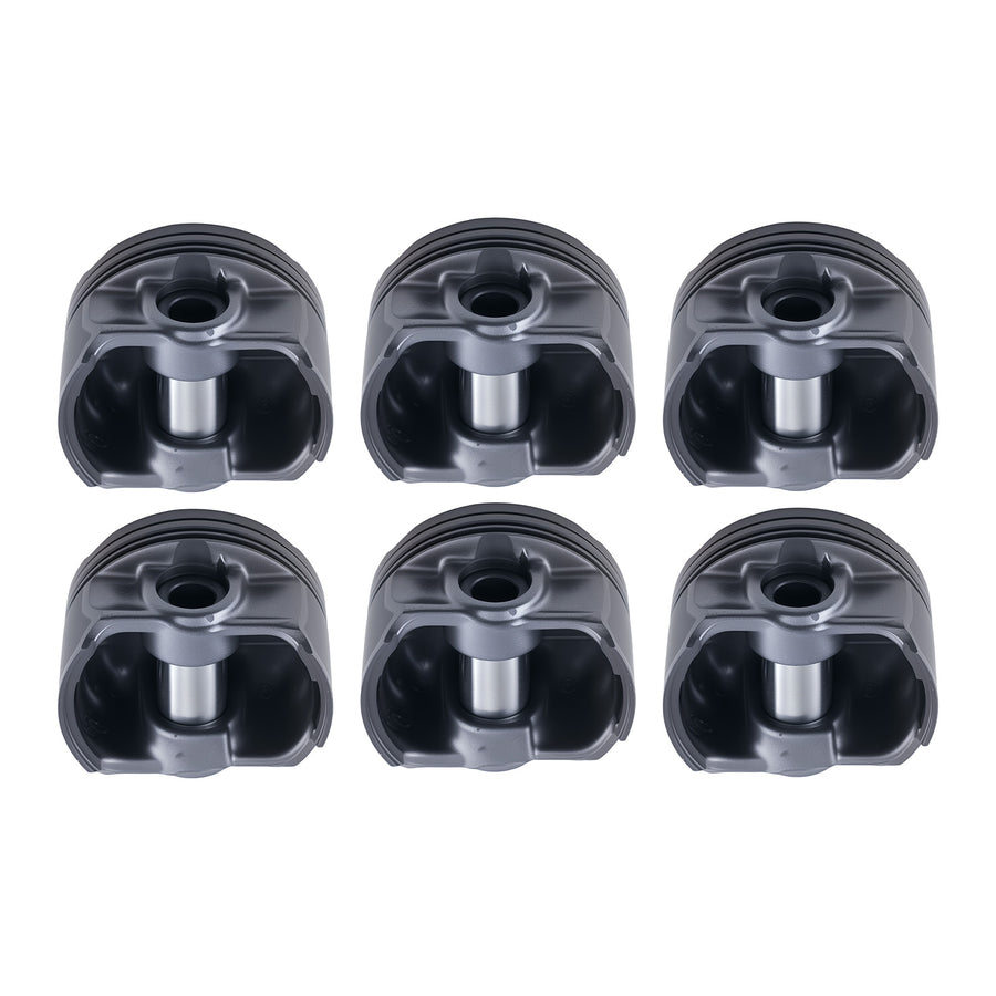 6pcs PistonsRings Set 11257512526 compatible for BMW E46 E39 E60 E83 E85 M54 B25