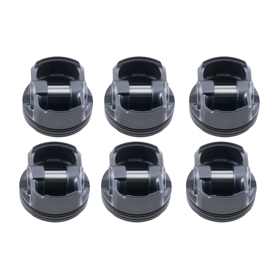 6pcs PistonsRings Set 11257512526 compatible for BMW E46 E39 E60 E83 E85 M54 B25