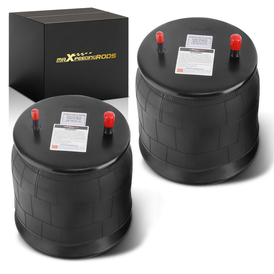 2pcs Air Suspension Bellow Bags for Goodyear 1R12-092 compatible for Hendrickson 35614-7