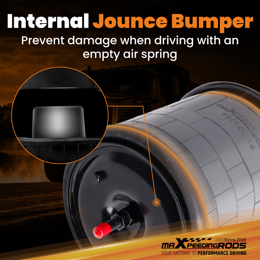 Air Spring Bellow Bag for Firestone W01-095-0500 for Goodyear 1R14-753