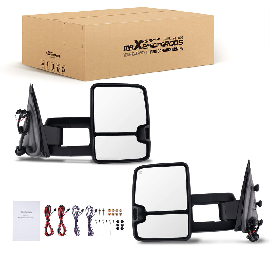 Extendable Mirror compatible for GMC Sierra 2500HD 3500HD 2014-2019 8434203022