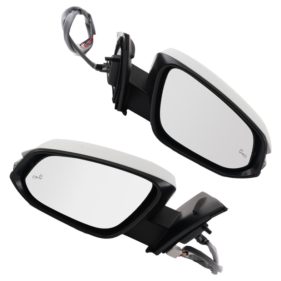 Power Side Mirror compatible for Toyota RAV4 XLE 2.5L 13-14 879100R090D0 Heated BSM