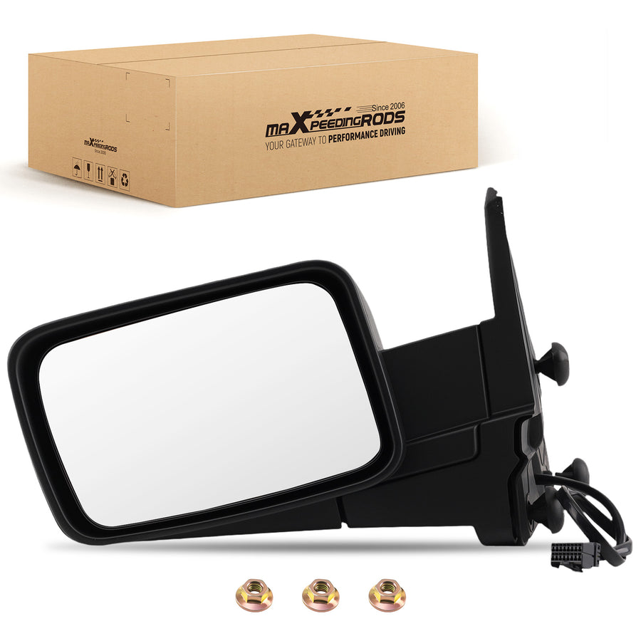 Driver Rear View Mirror Heated compatible for Jeep Commander 2006-2010 55396637AD
