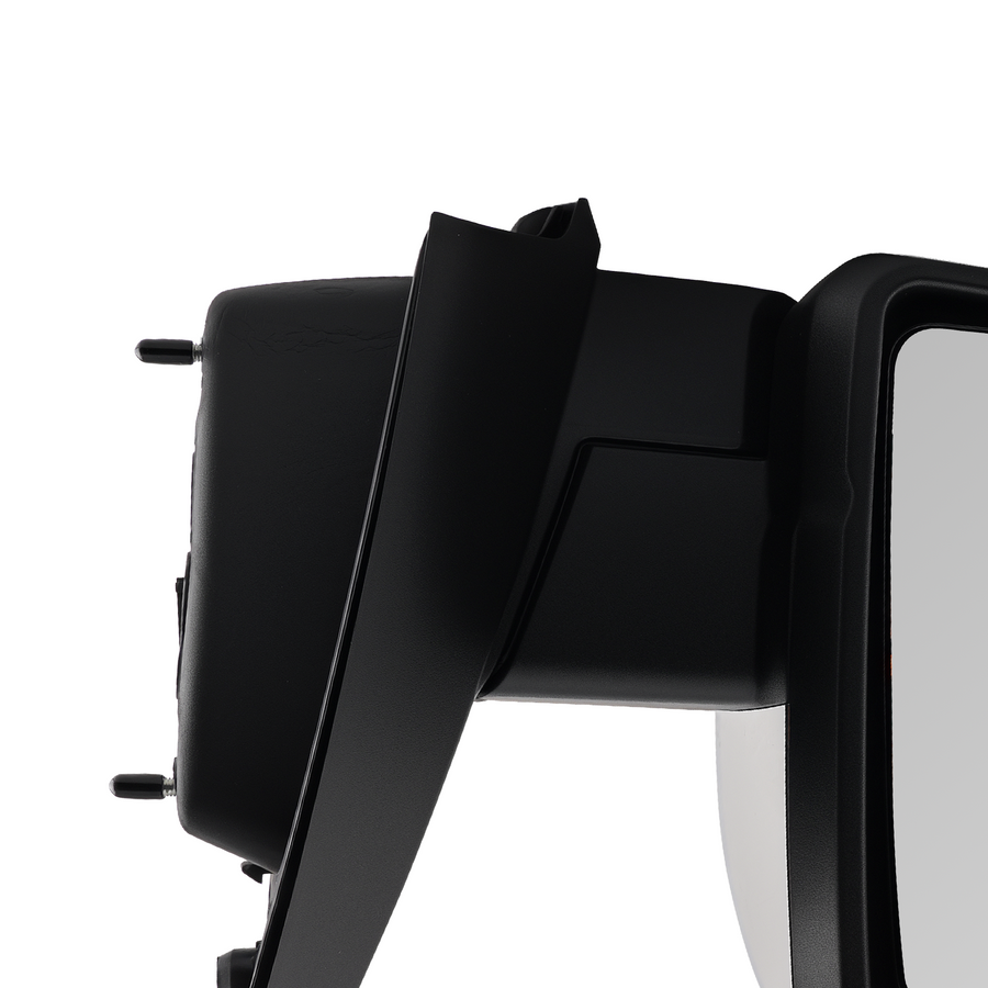 Left Heated Mirror compatible for Ford F-150 Crew Cab 2015-2017 Chrome FL3Z17683JB