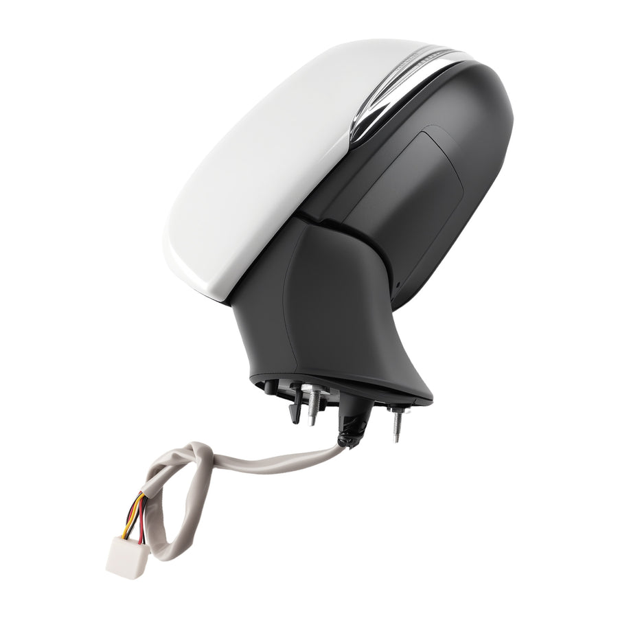 Left Power Mirror Heated compatible for Toyota RAV4 2019-2022 TO1320384 compatible for White