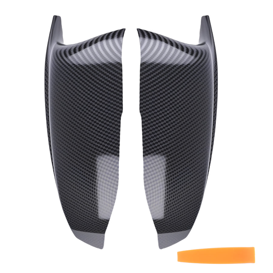 Side Mirror Cover Caps compatible for Infiniti Q50 Q60 QX30 14-21 963744GA0H Carbon Fibre