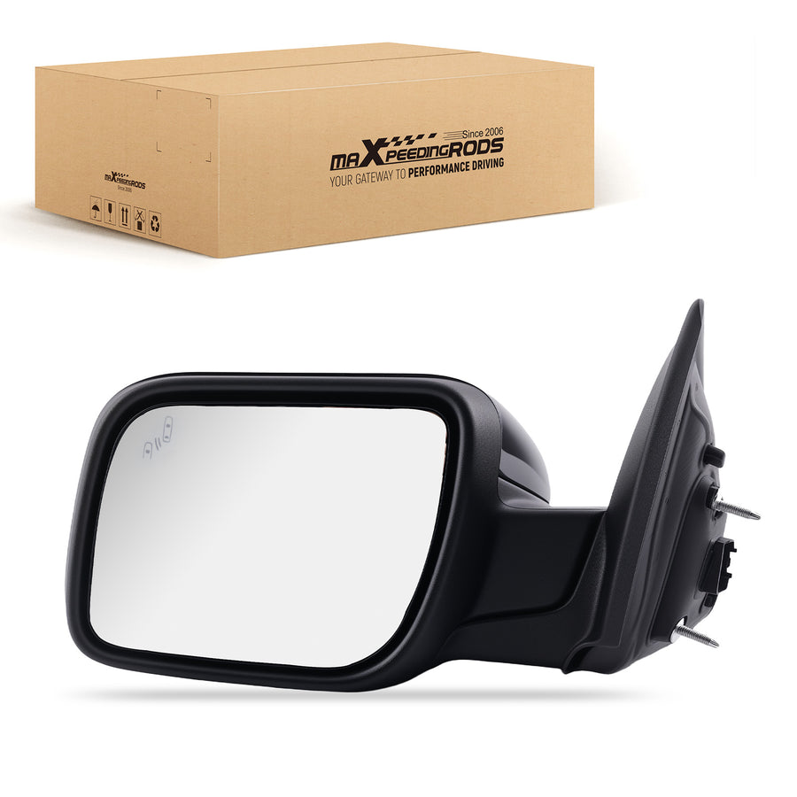 Left Rear View Mirror compatible for Ford Explorer 2.3L 2016-2019 Heated Blind Spot