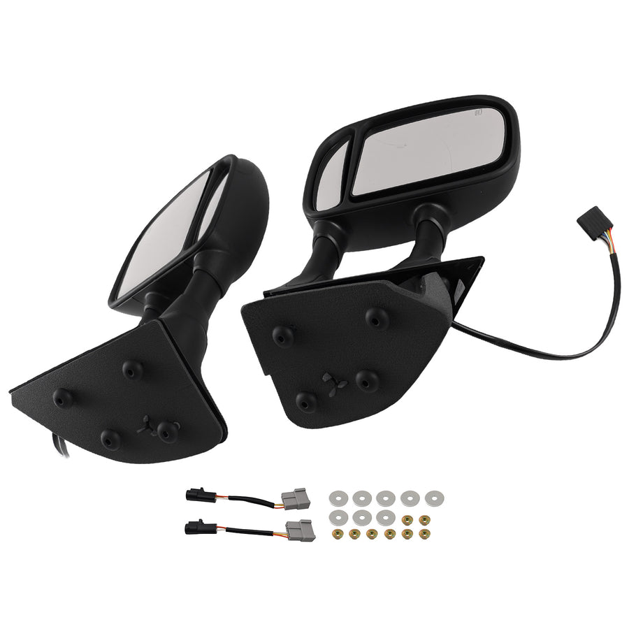 Blind Spot Heated Mirror compatible for Ford F250 F350 F450 F550 Super Duty 03-07