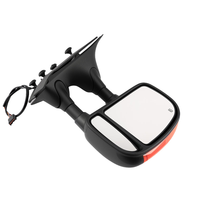 Heated Mirror Right compatible for Ford Excursion F250 Eddie Bauer 03-05 Power Black