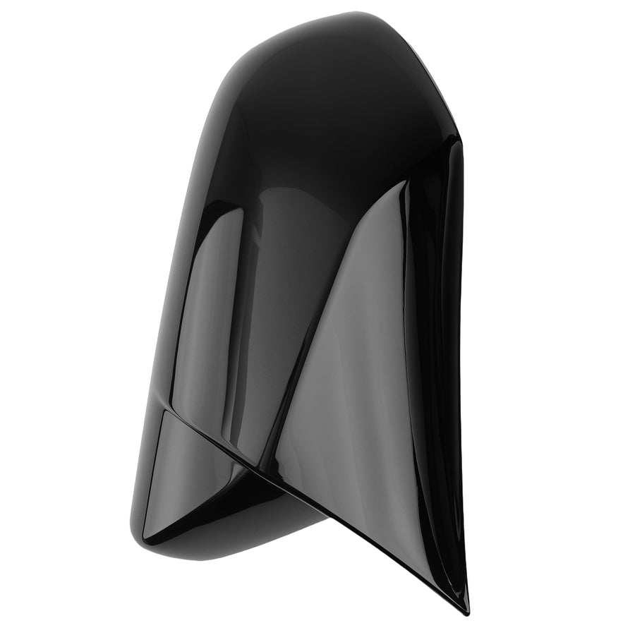 Door Mirror Cap Set compatible for Toyota Camry Avalon 2018-23 Black ABS Plastic LH RH Pair