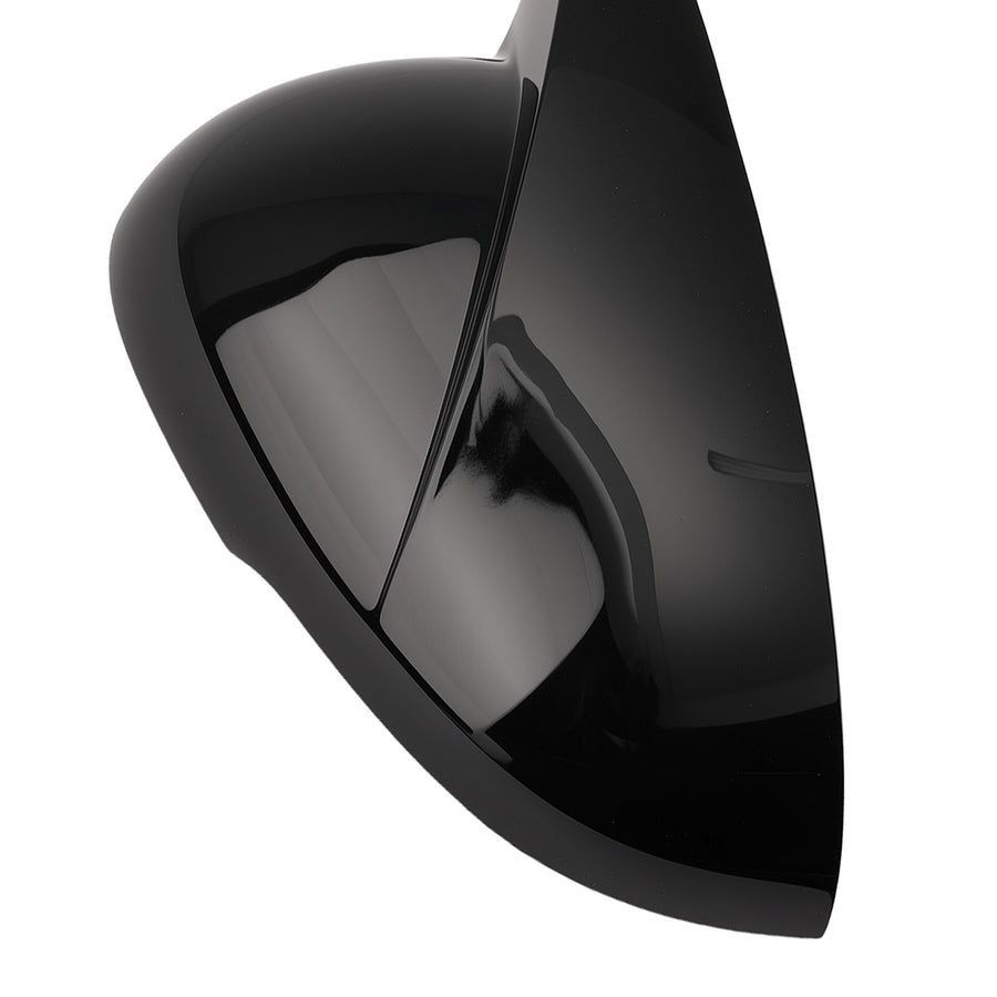 Door Mirror Cover Cap compatible for Kia K5 21-25 Gloss Black Self-Adhesive Left Right Side