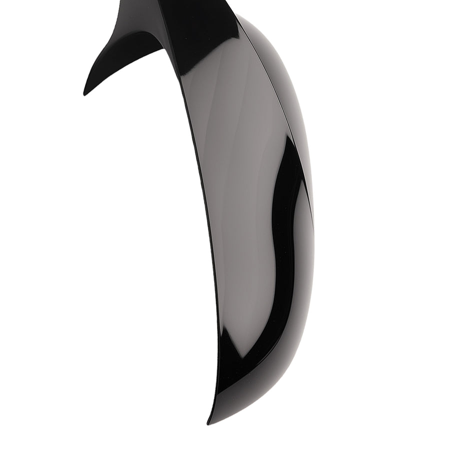 Door Mirror Cover Cap compatible for Kia K5 21-25 Gloss Black Self-Adhesive Left Right Side