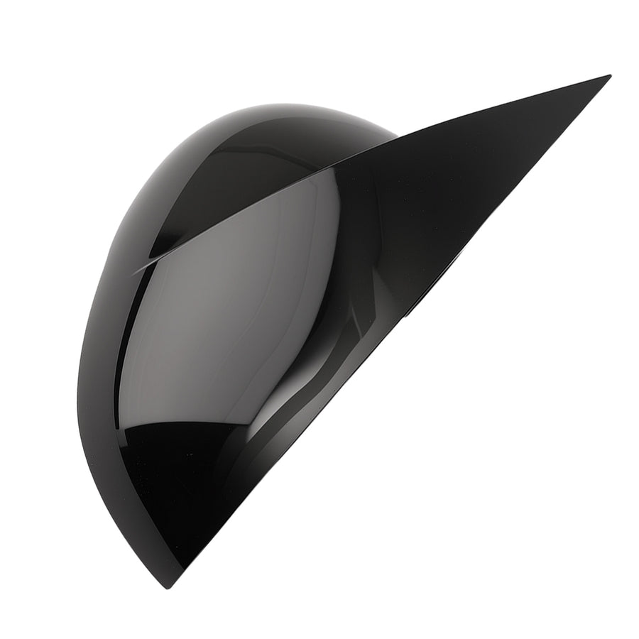 Door Mirror Cover Cap compatible for Kia K5 21-25 Gloss Black Self-Adhesive Left Right Side