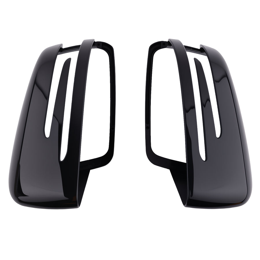 Mirror Cap Assembly compatible for Mercedes W221 E-Class A2128100164 2010-2016 Black