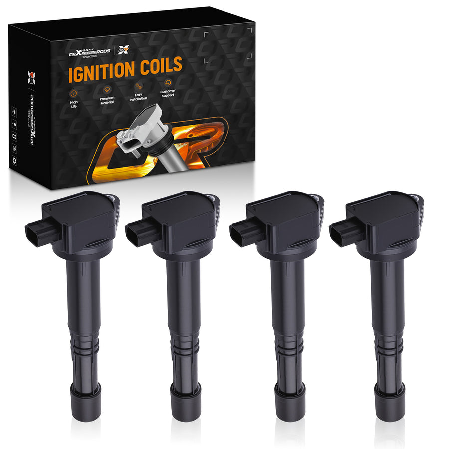 4x Coil Assembly compatible for Honda Accord compatible for Acura TSX ILX 2.4L 2008-15 UF-602