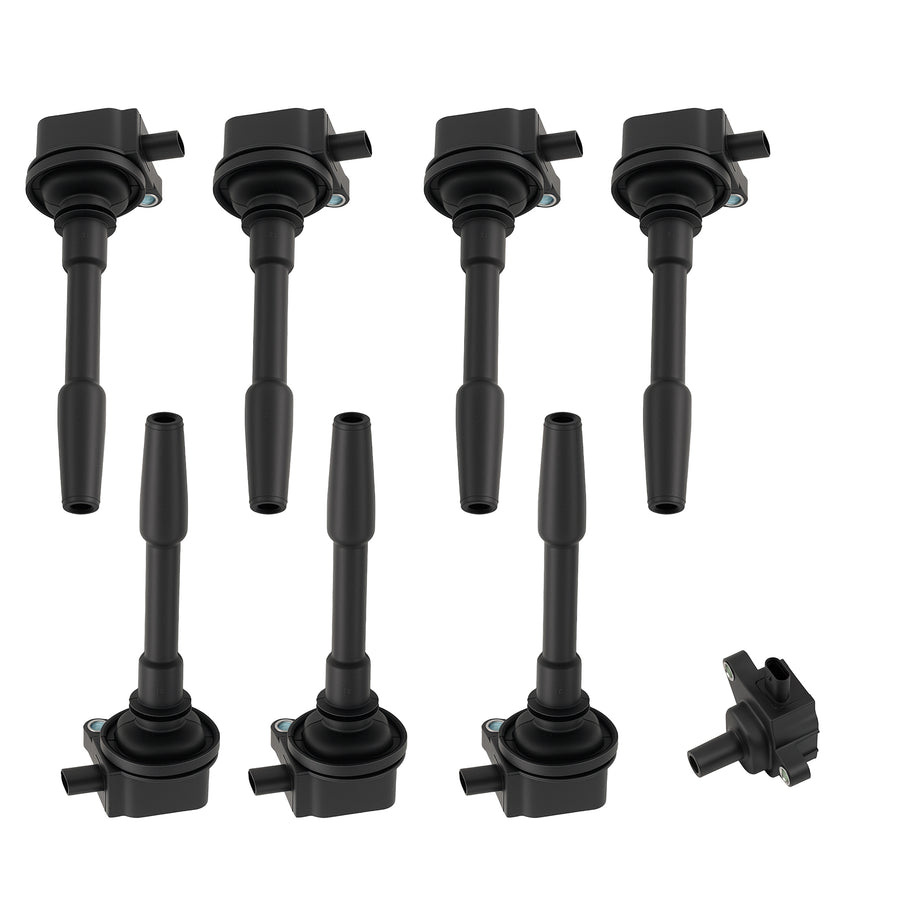 8PC Coil Pack Bundle compatible for Ford F150 compatible for Mustang GT 5.0L 2018-2021 IGNC20006