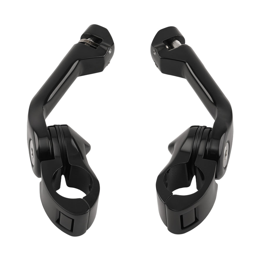 1.25 1 1/4 Highway Foot Pegs compatible for Harley Touring Road King Street Glide