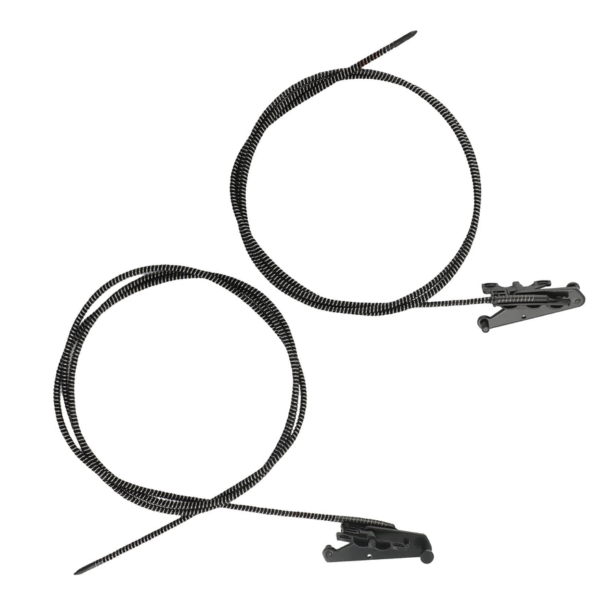 2pcs Crew Cab Sunroof Glass Cables compatible for Ford F250 F350 F450 compatible for Super Duty 2017-2019