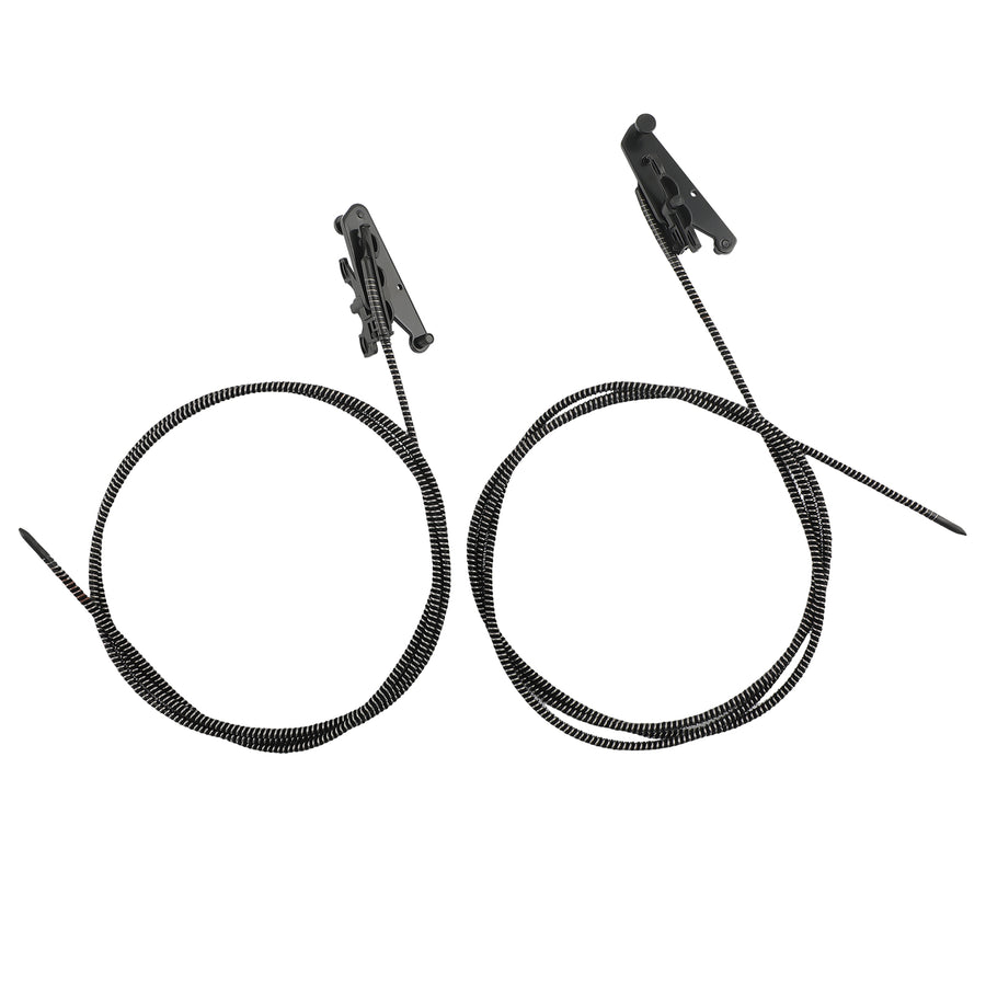 2pcs Crew Cab Sunroof Glass Cables compatible for Ford F250 F350 F450 compatible for Super Duty 2017-2019