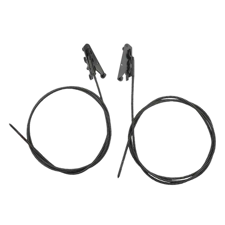2pcs Crew Cab Sunroof Glass Cables compatible for Ford F250 F350 F450 compatible for Super Duty 2017-2019