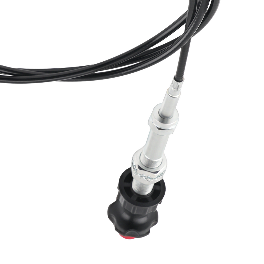 Adjustable Lock Control Cable with 2 in. Black Knob 10 FT Length 55204 Black New