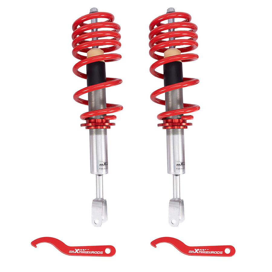 Front Coilovers Lowering Suspension Kit compatible for AUDI A4 B6 B7 8E compatible for FWD + 4WD QUATTRO