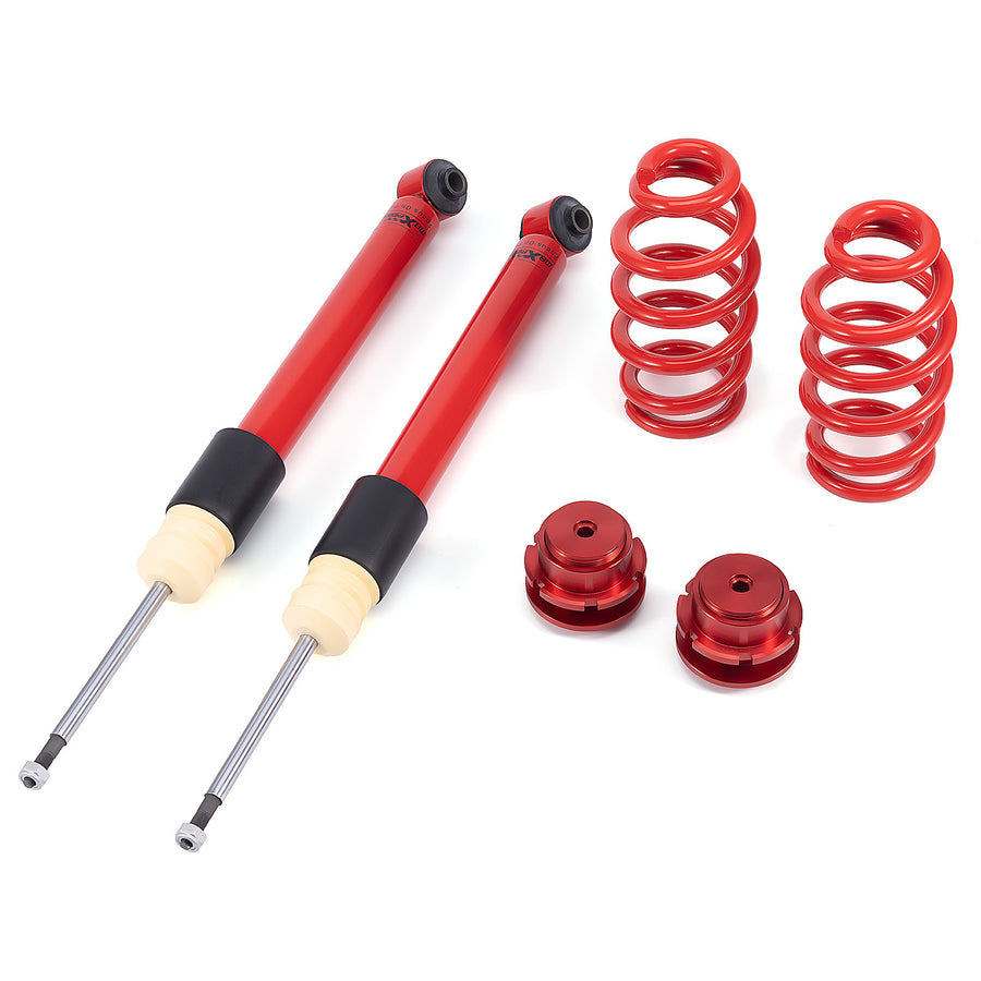Adjustable Coilovers Rear Shocks Springs Kit compatible for Audi A4 S4 B6 B7 2002-2008