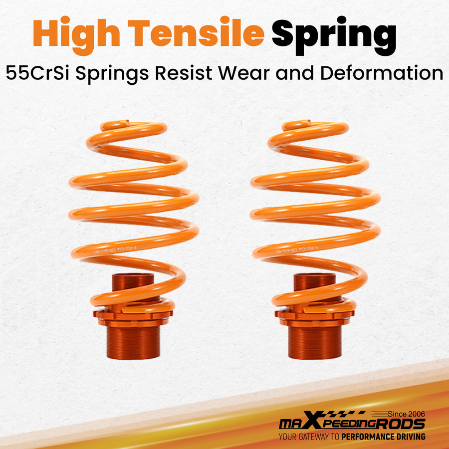 Lowering Suspension Coilovers Kit compatible for BMW E30 3 Series SaloonCoupe Cabrio