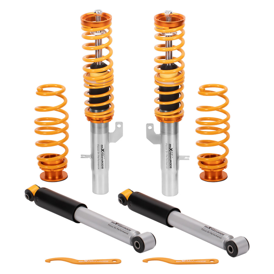 Height adjustable coilover kit compatible for Citroen C3 2003-2010 coilover shock absorbers lowering kit