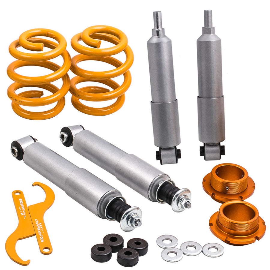 Coilover Suspension Kit compatible for VW T4 Transporter Syncro Multivan aravelle lowering kit